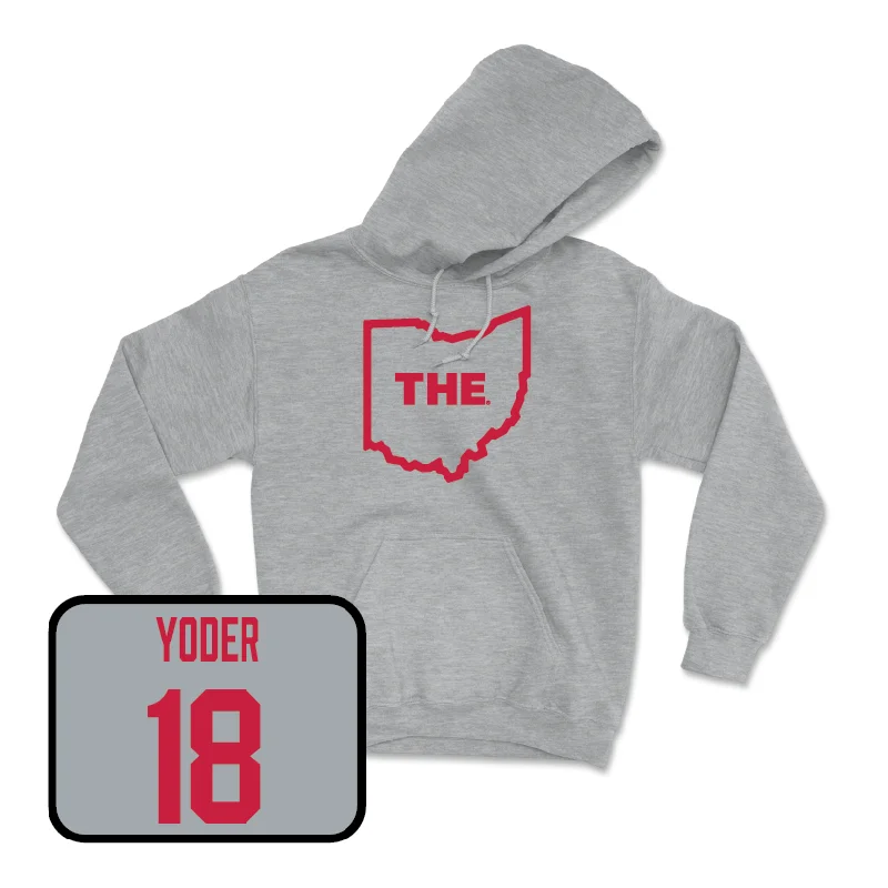 Sport Grey Women's Volleyball The Hoodie  - Abby Yoder