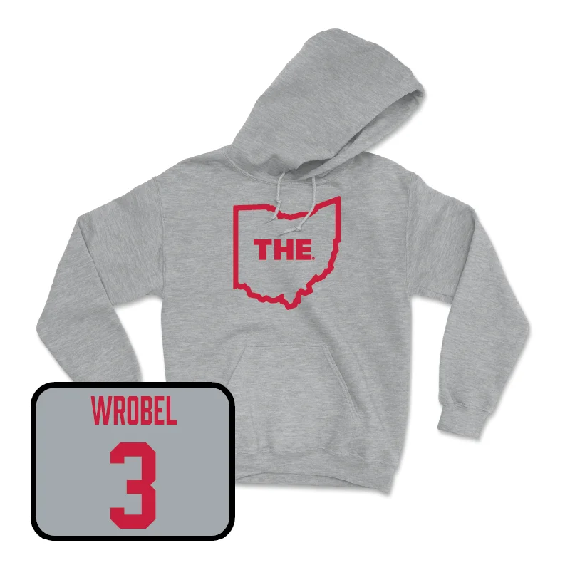 Sport Grey Women's Volleyball The Hoodie - Ella Wrobel