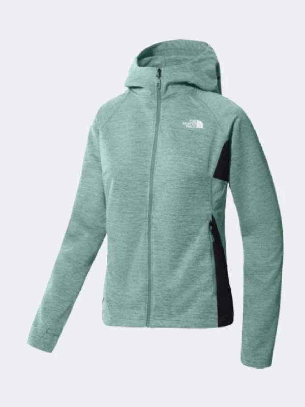 The North Face Ao Midlayer Women Lifestyle Hoody Wasab White/Black