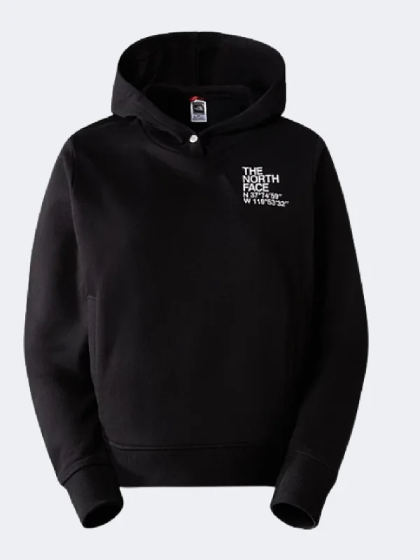 The North Face Coordinates Crop Women Lifestyle Hoody Black