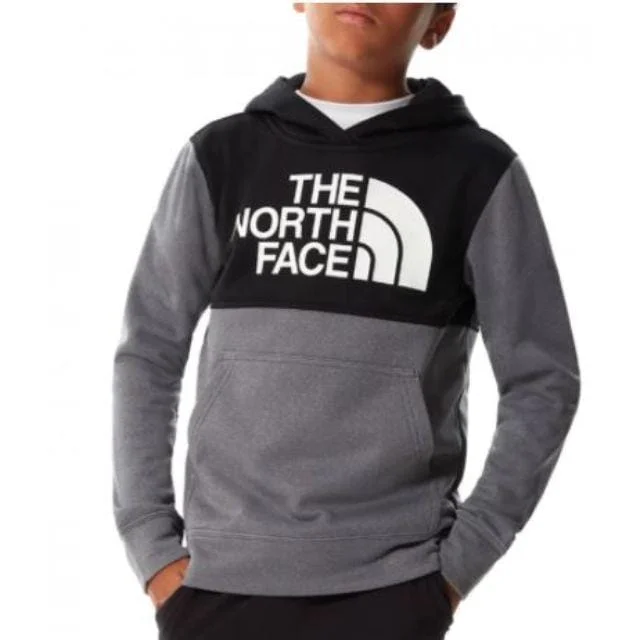 The North Face Surgent P/O  Boys Lifestyle Hoody Grey/Black