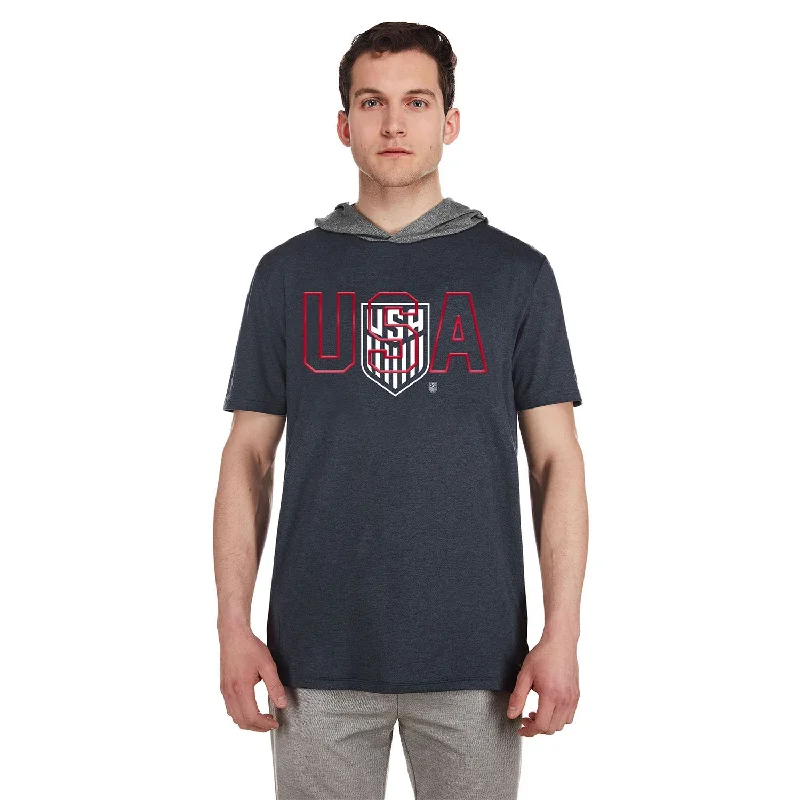 Men's New Era USMNT Active Short Sleeve Hoodie